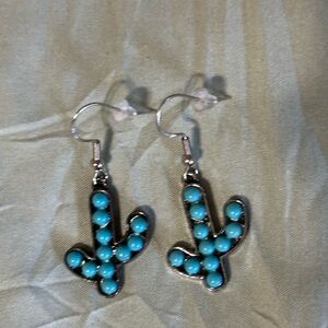 Cactus earrings